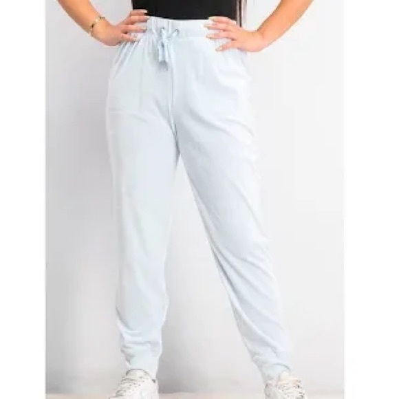Planet Gold Pants - Planet Gold | NWT Women’s Baby Blue Velour Joggers